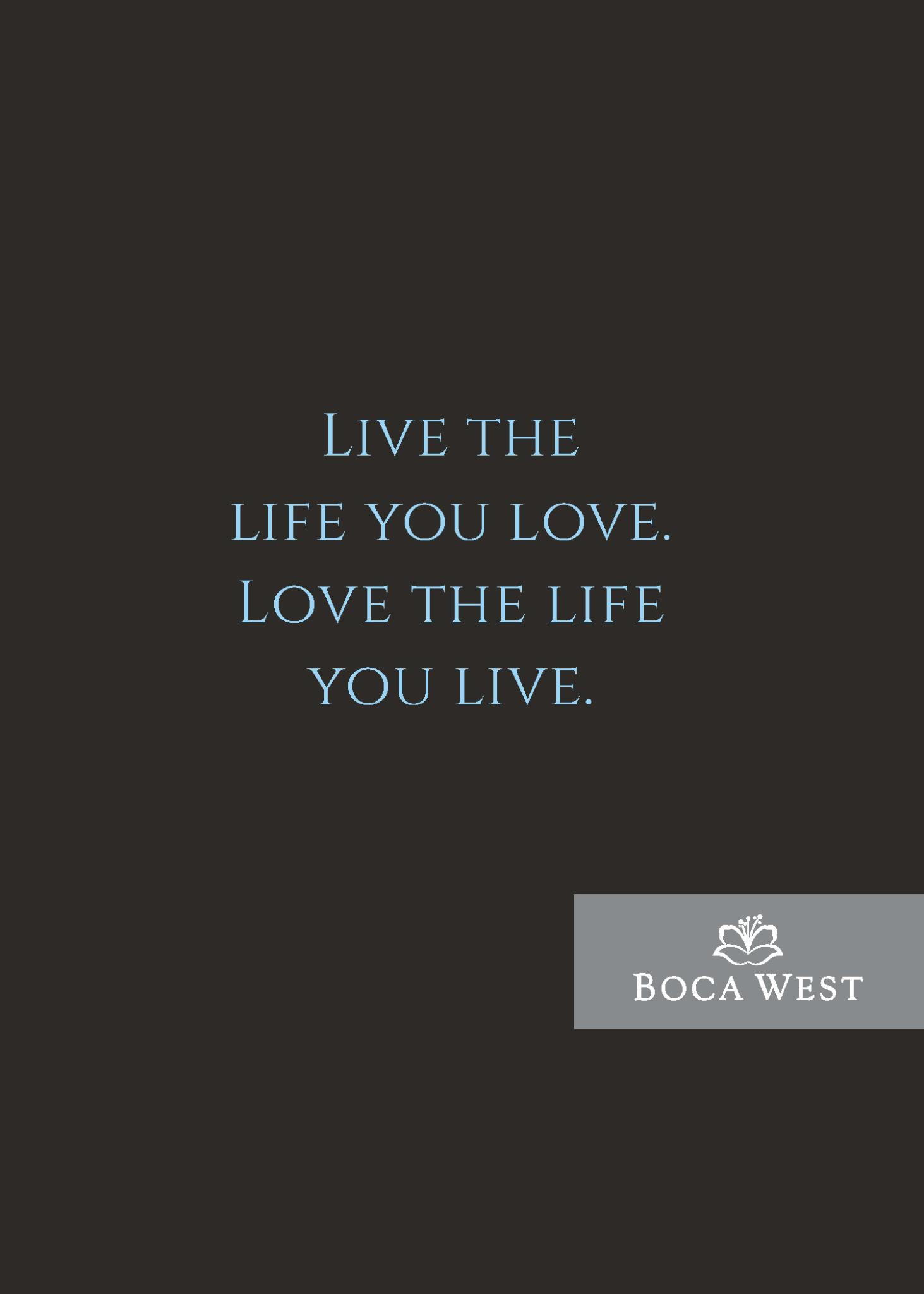 Boca West Membership Information