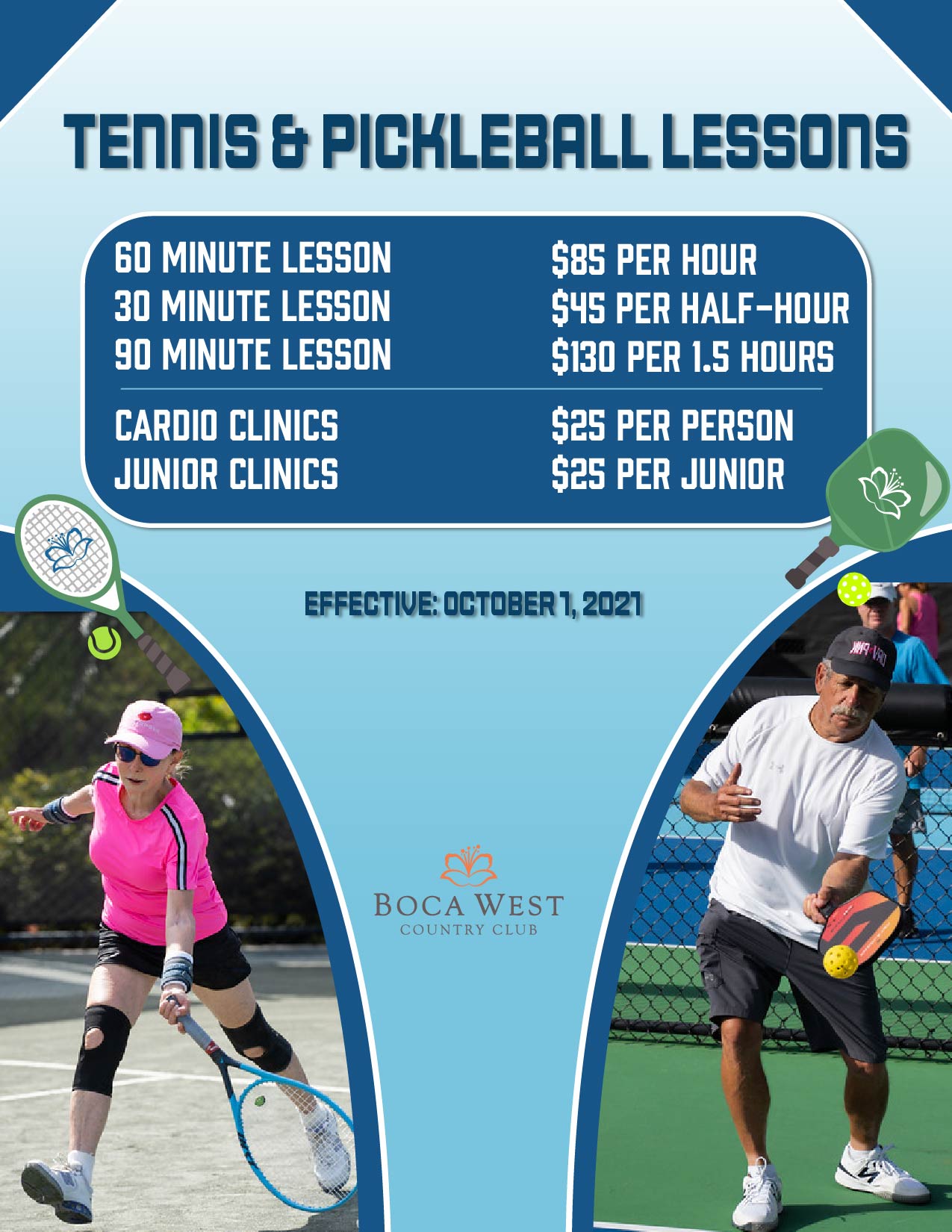 Boca West Tennis Rules & Etiquette