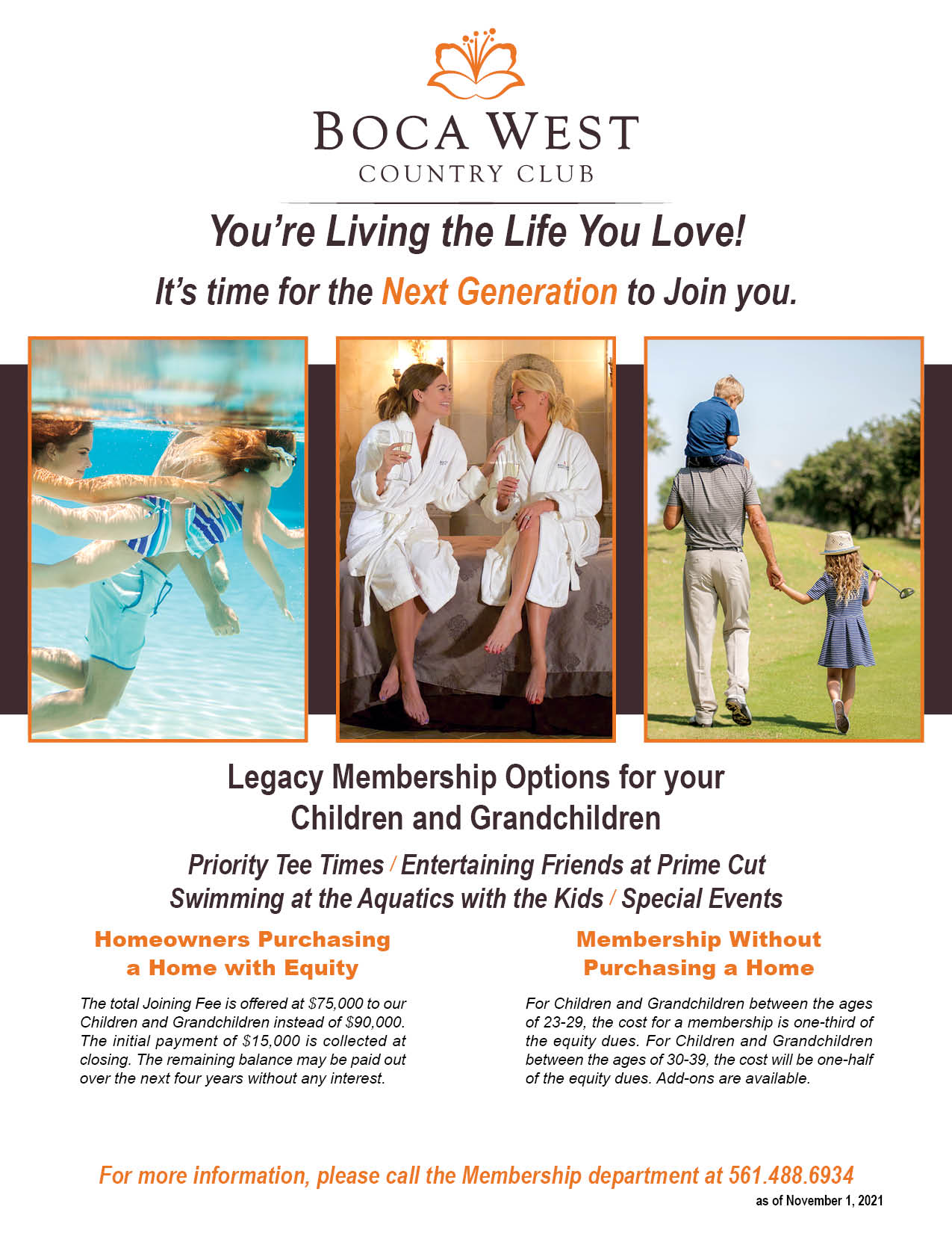 Boca West Membership Information